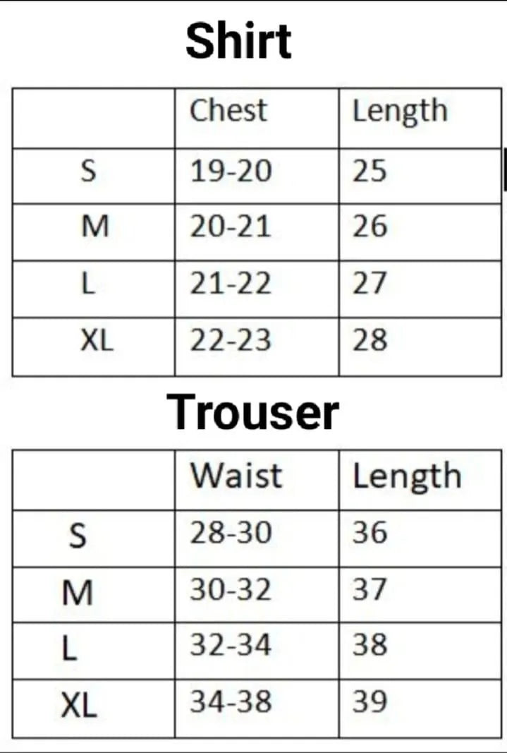 2 Pcs Men's Dri Fit Printed Track Suit