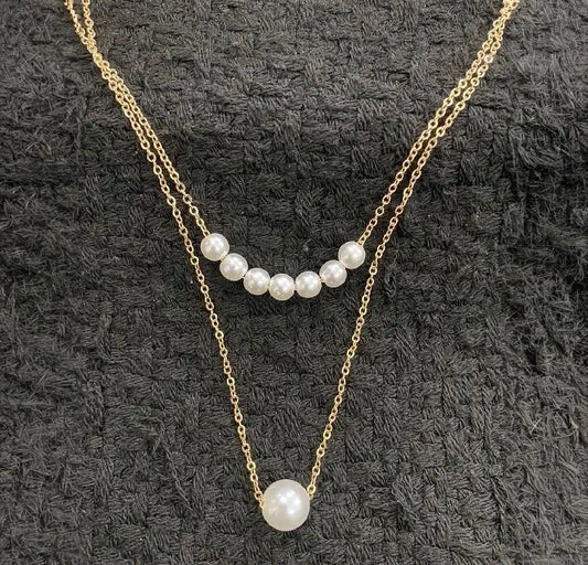 White Pearl Necklace